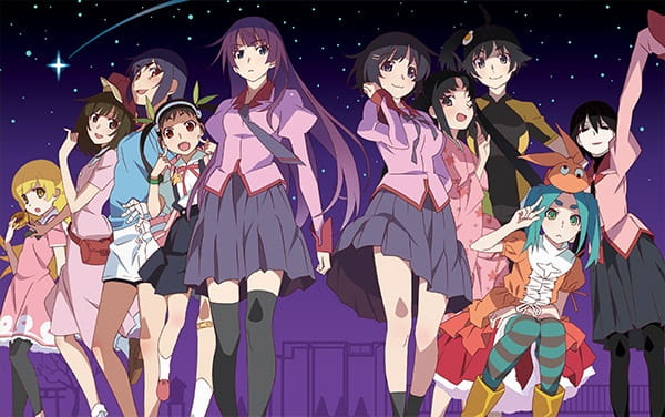 Qual a ordem certa para ver Monogatari Series?