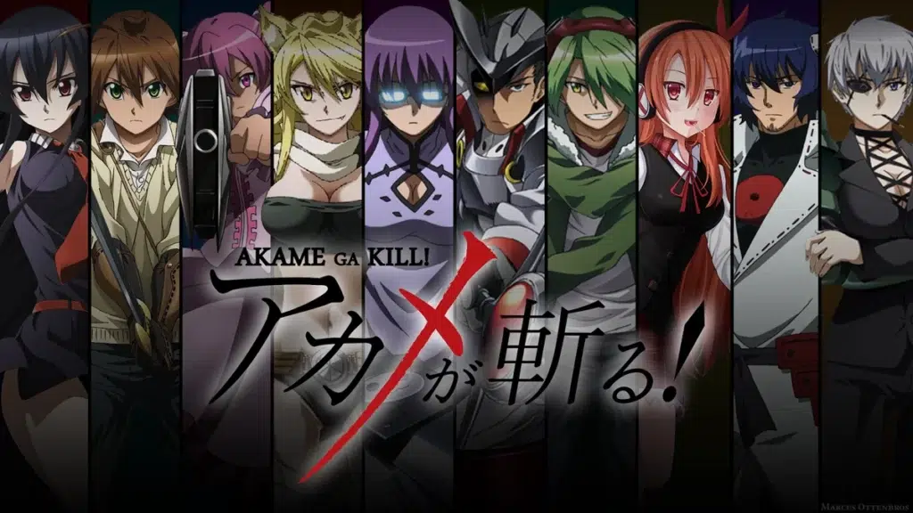 Agame ga kill personagens